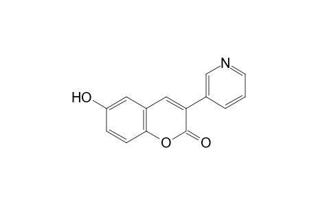6-hydroxy-3-(3-pyridyl)coumarin