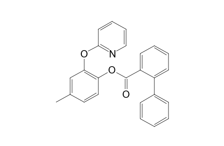 4-Methyl-2-(pyridin-2-yloxy)phenyl 2-iodobenzoate