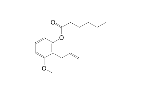 2-allyl-3-methoxyphenyl hexanoate