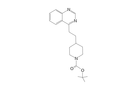 4-(2-quinazolin-4-ylethyl)piperidine-1-carboxylic acid tert-butyl ester
