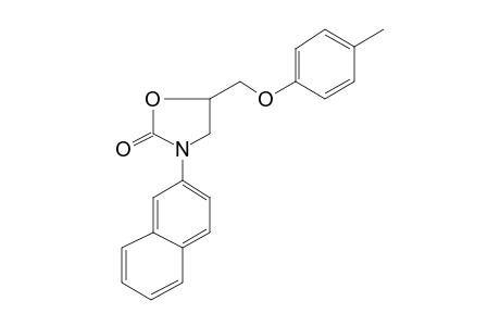 3-(2-Naphthyl)-5-(p-tolyloxymethyl)-2-oxazolidone