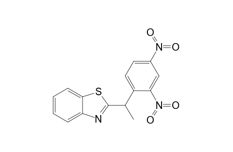 2-[1-(2,4-Dinitrophenyl)ethyl]benzothiazole