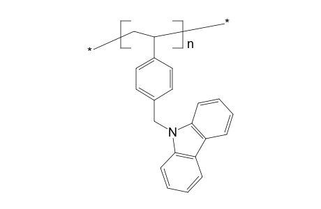 Poly(vinylbenzyl-n-carbazole), poly[1-(n-carbazolylmethylenephenylene)ethylene]
