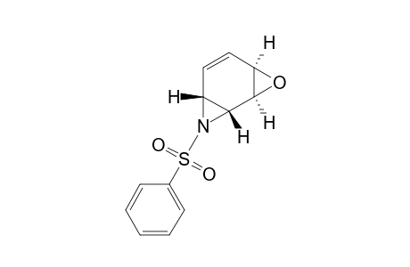 3-Oxa-8-azatricyclo[5.1.0.0(2,4)]oct-5-ene, 8-(phenylsulfonyl)-, (1.alpha.,2.alpha.,4.alpha.,7.alpha.)-