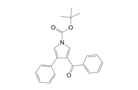 3-Benzoyl-4-phenyl-1-pyrrolecarboxylic acid tert-butyl ester
