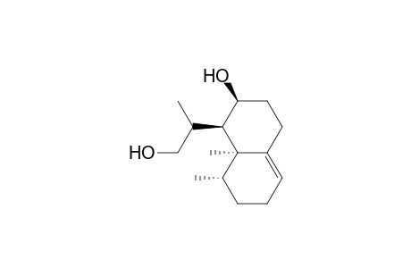 1-Naphthaleneethanol, 1,2,3,4,6,7,8,8a-octahydro-2-hydroxy-.beta.,8,8a-trimethyl-, [1R-[1.alpha.(S*),2.alpha.,8.beta.,8a.beta.]]-