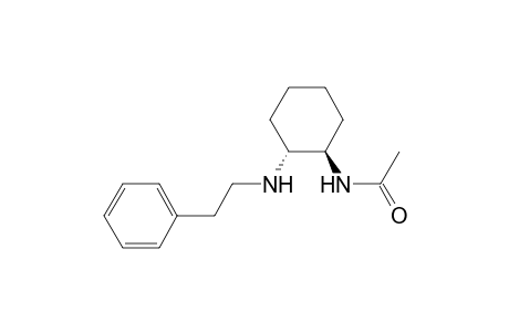 Acetamide, N-[2-[(2-phenylethyl)amino]cyclohexyl]-, trans-