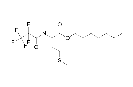 L-Methionine, N-pentafluoropropionyl-, heptyl ester