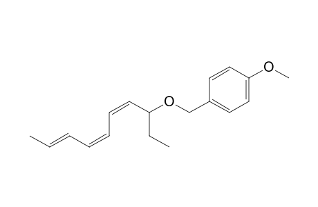 1-[(2Z,4Z,6E)-1-Ethylocta-2,4,6-trienyloxymethyl]-4-methoxybenzene