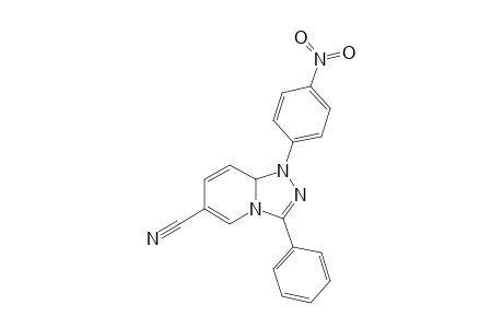 1-(4'-Nitrophenyl)-3-phenyl-6-cyano-1,8a-dihydro[1,2,4]triazolo[4,3-a]pyridine