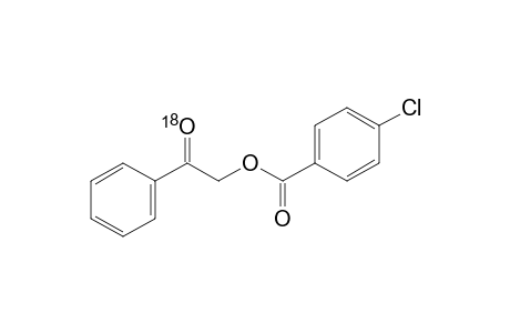 (2-(18O)oxidanylidene-2-phenyl-ethyl) 4-chlorobenzoate