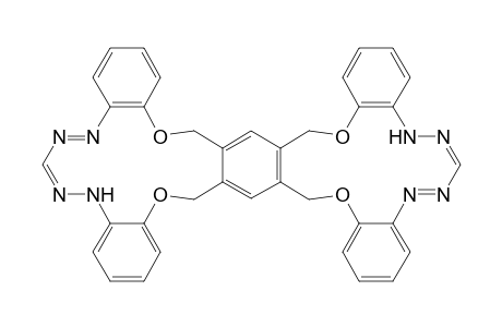 (12E,14Z,36E,38Z)-5,23,29,47-tetraoxa-12,13,15,16,36,37,39,40-octaazaheptacyclo[25.21.0.0(3,25).0(6,11).0(17,22).0(30,35).0(41,46)]octatetraconta-1,3(25),6,8,10,12,14,17(22),18,20,26,30(35),31,33,36,38,41,43,45-nonadecaene