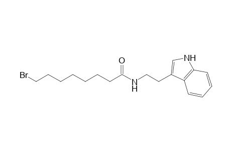 8-bromanyl-N-[2-(1H-indol-3-yl)ethyl]octanamide