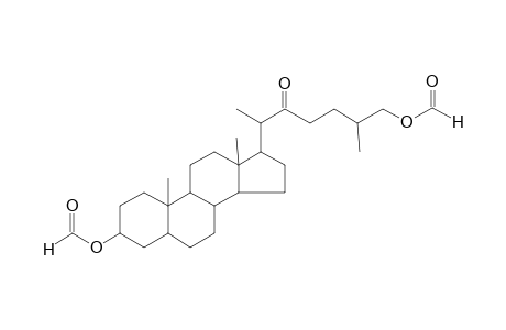 16-Deoxo-5,6-dihydrokryptogenin diformate