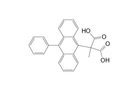 Propanedioic acid, methyl(10-phenyl-9-anthracenyl)-