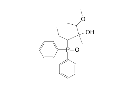 3-Hexanol, 4-(diphenylphosphinyl)-2-methoxy-3-methyl-