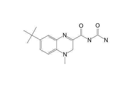 3,4-DIHYDRO-7-TERT.-BUTYL-4-METHYLQUINOXALINE-2-CARBOXYUREIDE