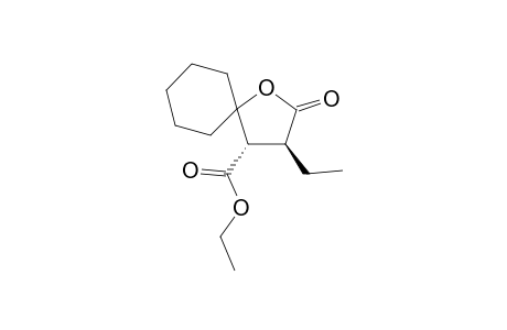 trans-Cyclohexanespro-4'-[3'-(ethoxycarbonyl)-2'-ethyl-4'-butanolide]