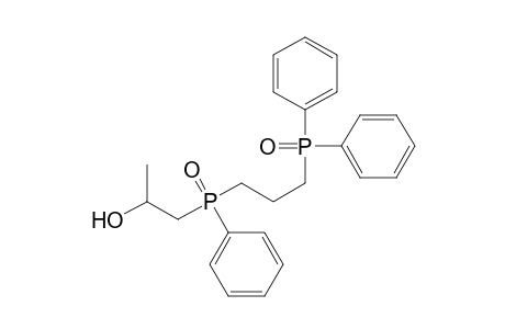 2-Propanol, 1-[[3-(diphenylphosphinyl)propyl]phenylphosphinyl]-