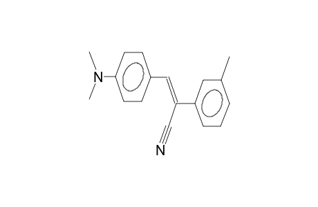 alpha-(3-methylphenyl)-beta-(4-dimethylaminophenyl)acrilonitrile
