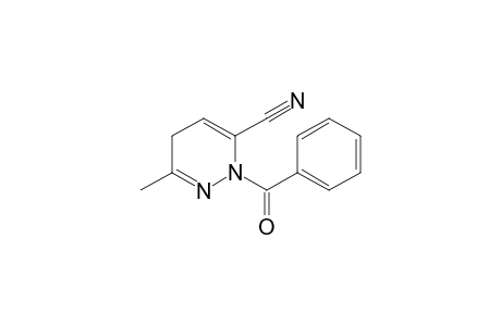 1-benzoyl-3-methyl-4H-pyridazine-6-carbonitrile