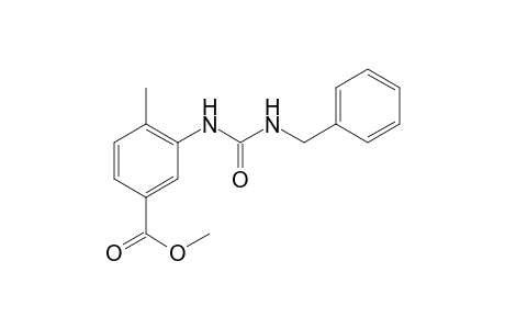 3-(3-Benzyl-ureido)-4-methyl-benzoic acid methyl ester