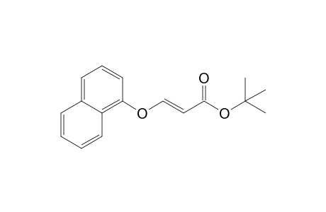 tert-Butyl (E)-3-(1-Naphthyloxy)prop-2-enoate