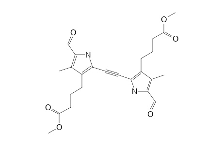 1,2-BIS-(3-METHOXYCARBONYL-N-PROPYL-4-METHYL-5-FORMYL-2-PYRROLYL)-ETHYNE
