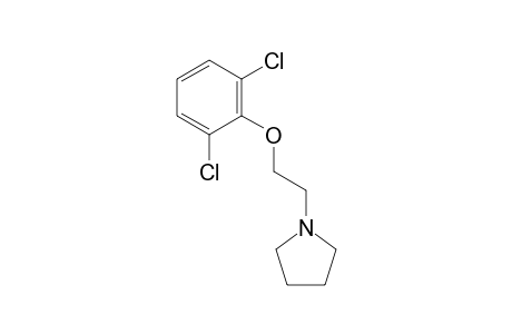 Pyrrolidine, 1-[2-(2,6-dichlorophenoxy)ethyl]-