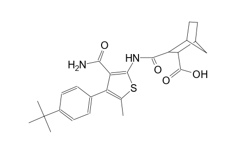 3-({[3-(aminocarbonyl)-4-(4-tert-butylphenyl)-5-methyl-2-thienyl]amino}carbonyl)bicyclo[2.2.1]heptane-2-carboxylic acid
