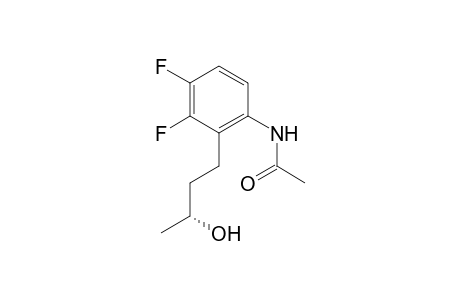 (R)-4-(6-Acetylamino-2,3-difluorophenyl)-2-butanol