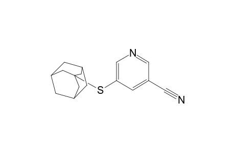 3-Pyridinecarbonitrile, 5-(tricyclo[3.3.1.13,7]dec-1-ylthio)-