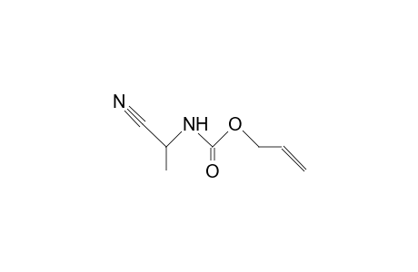 N-Allyloxycarbonyl-(S)-alanylnitrile
