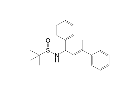 1,1-Dimethyl-N-[1',3'-diphenylbut-2'-enyl]-ethanesulfinamide