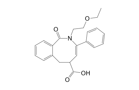 (Z)-2-(2-Ethoxyethyl)-1-oxo-3-phenyl-1,2,5,6-tetrahydrobenzo[c]-azocine-5-carboxylic Acid