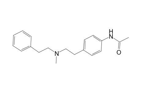 Acetamide, N-[4-[2-[methyl(2-phenylethyl)amino]ethyl]phenyl]-