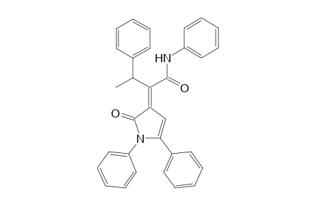 1,5-Diphenyl-3-(.alpha.,N-diphenyl-carbamoyl-propylidene)pyrrol-2-one