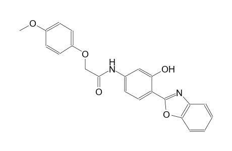 acetamide, N-[4-(2-benzoxazolyl)-3-hydroxyphenyl]-2-(4-methoxyphenoxy)-