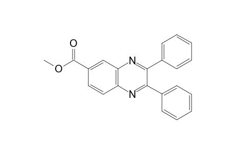 2,3-DIPHENYL-6-QUINOXALINECARBOXYLIC ACID, METHYL ESTER