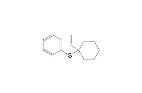 (1-Ethenylcyclohexyl)sulfanylbenzene