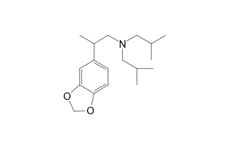 N,N-Diisobutyl-2-(3,4-methylenedioxyphenyl)propan-1-amine