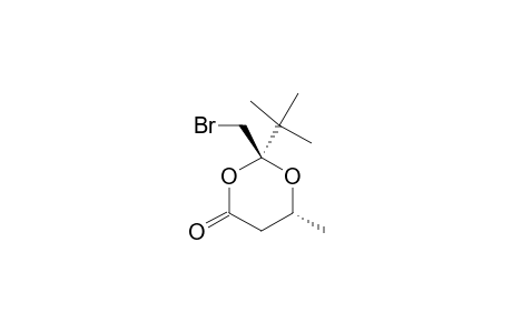 2-(Bromomethyl)-2-tert-Butyl-6-methyl-1,3-dioxan-4-one