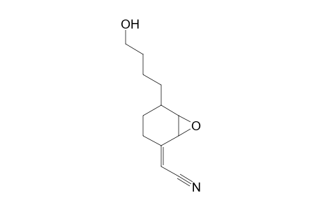(Z)-[5-(4'-Hydroxybutyl)-7-oxabicyclo[4.1.0]hept-2-ylidene]acetonitrile