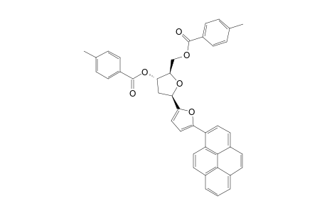 1-BETA-[5-(PYREN-1-YL)-FURAN-2-YL]-1,2-DIDEOXY-3,5-DI-O-TOLUOYL-D-RIBOFURANOSIDE