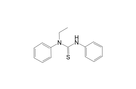 Thiourea, N-ethyl-N,N'-diphenyl-