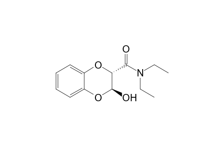 trans-N,N-Diethyl-3-hydroxy-2,3-dihydro-1,4-benzodioxin-2-carboxamide