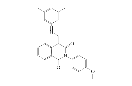 1,3(2H,4H)-isoquinolinedione, 4-[[(3,5-dimethylphenyl)amino]methylene]-2-(4-methoxyphenyl)-, (4E)-