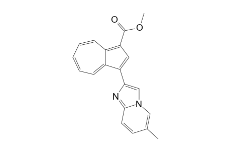 Methyl 3-(6-Methylimidazo[1,2-a]pyrid-2-yl)azulene-1-carboxylate