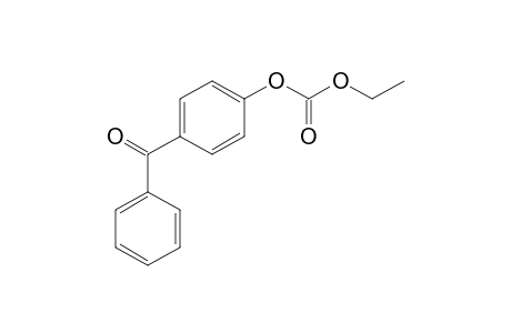Carbonic acid, 4-benzoylphenyl ethyl ester