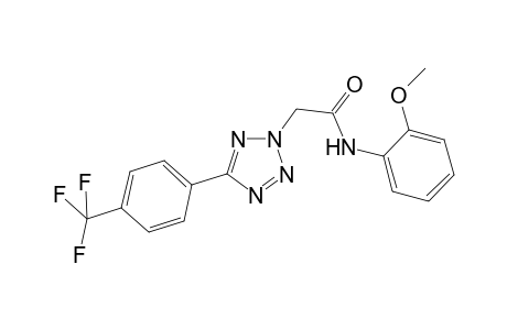 Acetamide, N-(2-methoxyphenyl)-2-[5-(4-trifluoromethylphenyl)tetrazol-2-yl]-